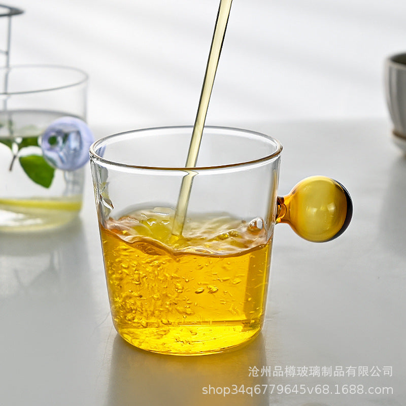 Chic Sphere Handle Coffee Mug