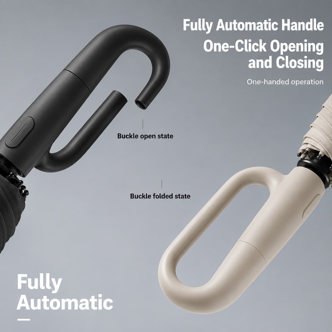 Automatic Ring Handle Umbrella