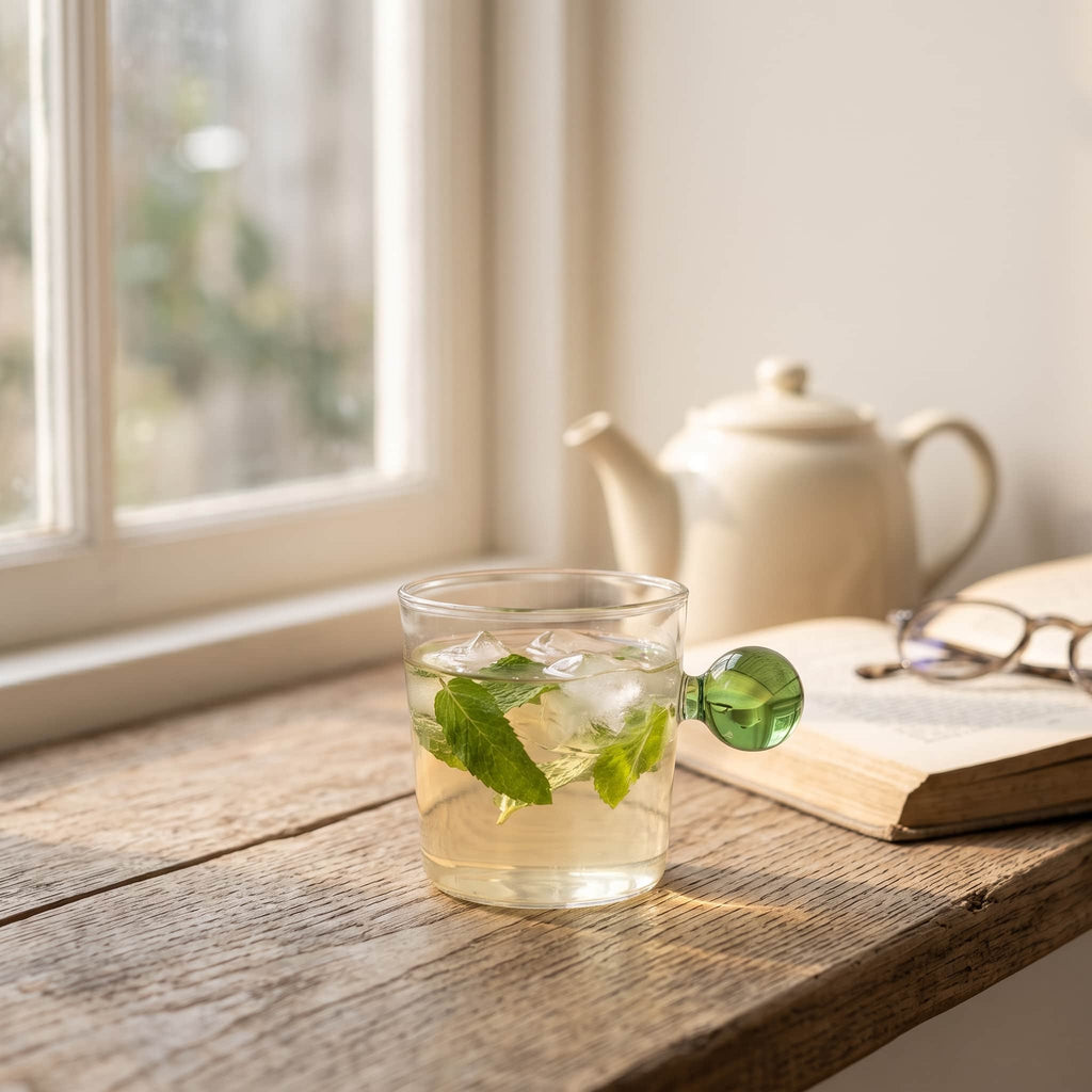 Chic Sphere Handle Coffee Mug