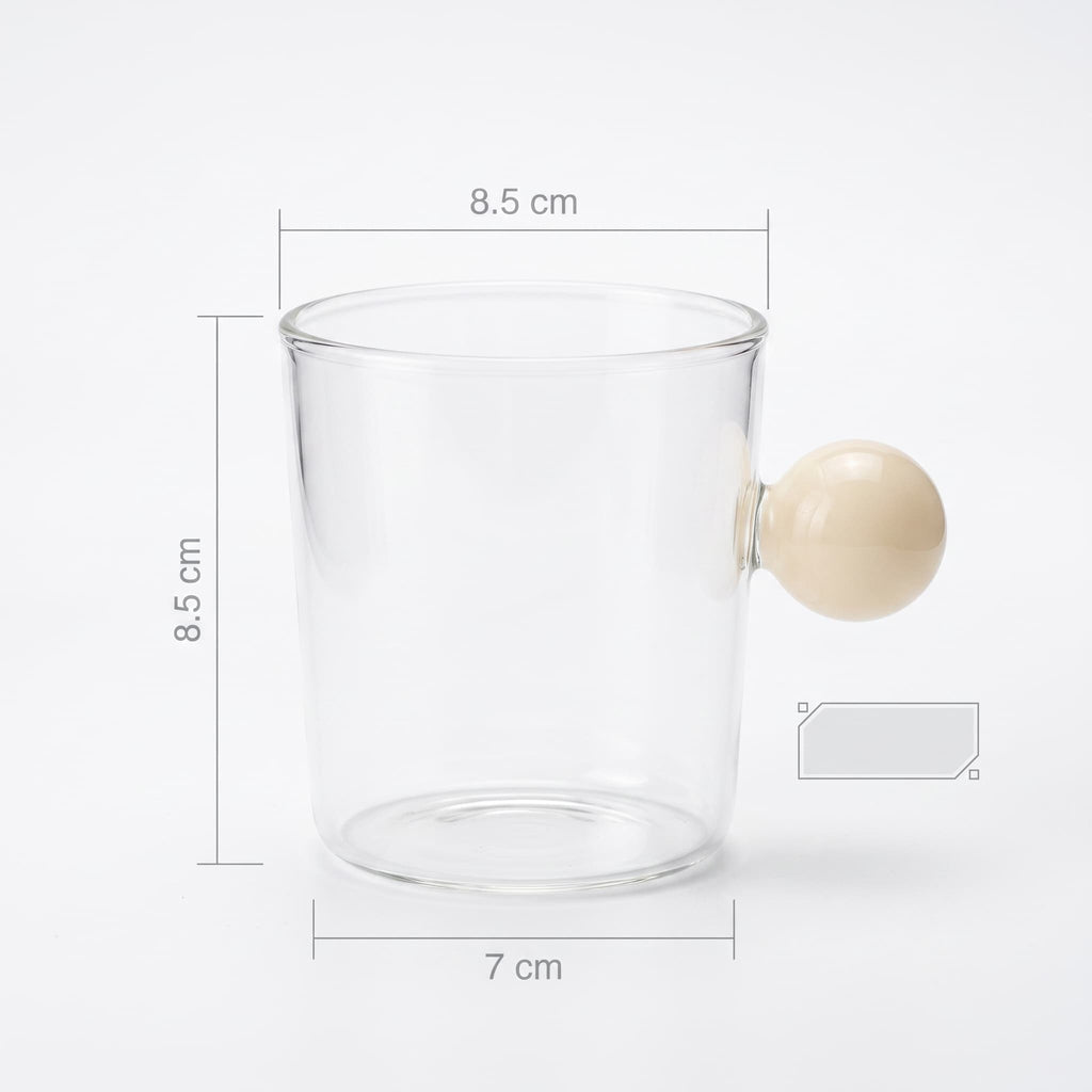 Chic Sphere Handle Coffee Mug