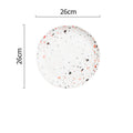 heart pattern ceramic dishes set white Japanese tableware